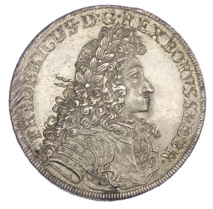 Germany, Brandenburg-Prussia, Friedrich I (1701-1713), silver Reichstaler 1701 - rare