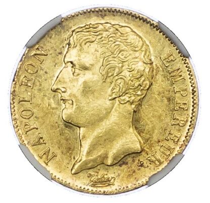 France, First Empire, Napoleon I (1804-1814), gold 20 Francs - MS 62