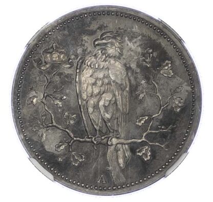 Germany, Wilhelm II (1888-1918), Pattern nickel 25 Pfennig, 1909 - rare