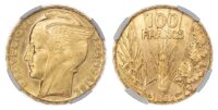 France, Third Republic (1871-1940), gold 100 Francs