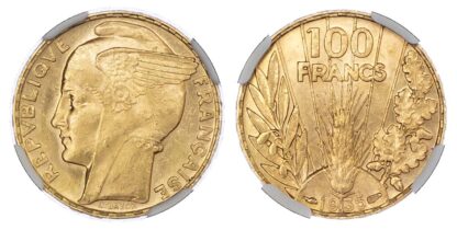 France, Third Republic (1871-1940), gold 100 Francs