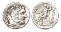 Kingdom of Macedon, Alexander the Great, Posthumous Silver Tetradrachm