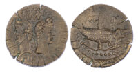 Augustus and Agrippa, Bronze As