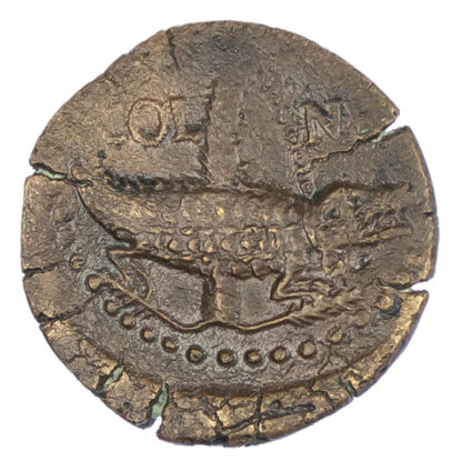 Augustus and Agrippa, Bronze As