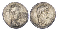 Antony and Cleopatra, Silver Tetradrachm