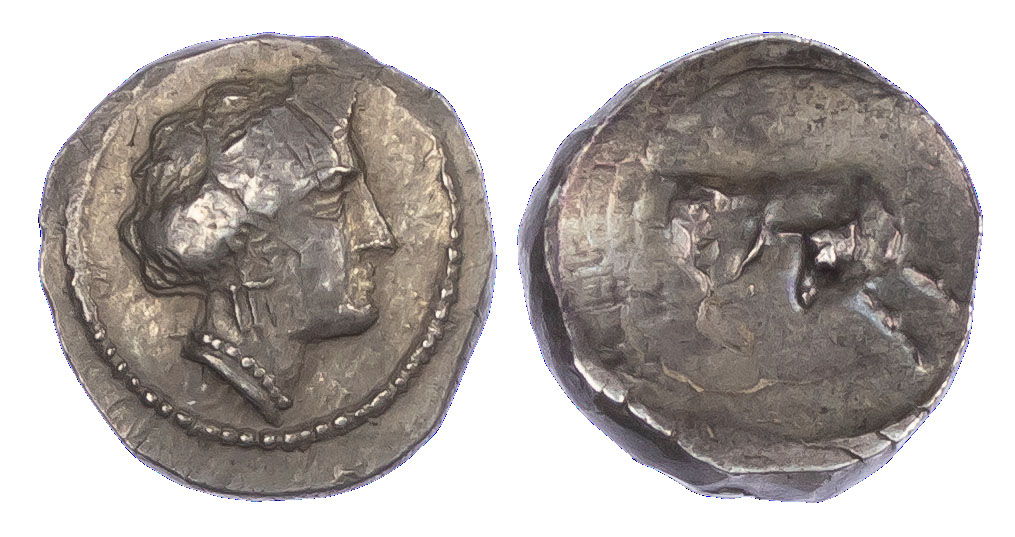Crete, Gortyna, Silver Drachm Crete, Gortyna, Silver Drachm