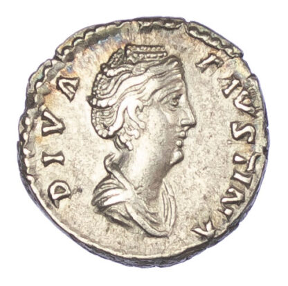 Diva Faustina Sr, Silver Denarius
