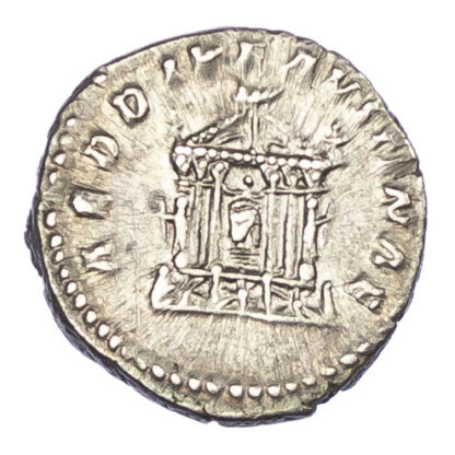 Diva Faustina Sr, Silver Denarius