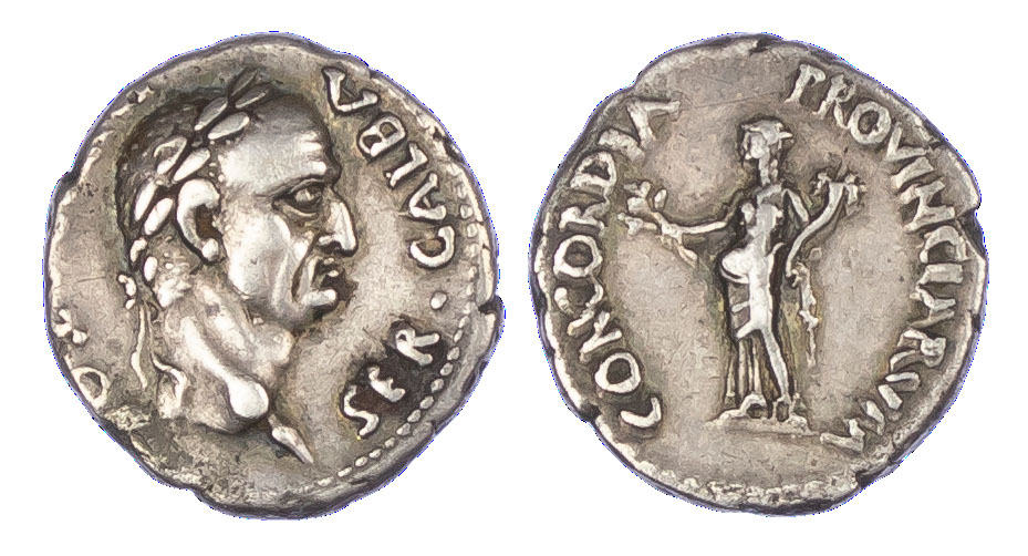 Galba, Silver Denarius | Baldwin's