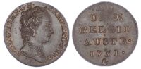 Low Countries, Austrian Netherlands, Maria Theresia (1740-1780), copper Liard