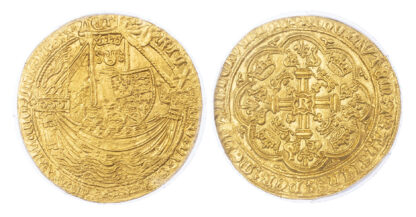 Richard II (1377-99), Noble, Calais Mint, PCGS MS63