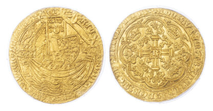 Richard II (1377-99), Noble, Calais Mint, PCGS MS63