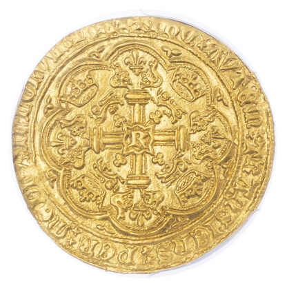 Richard II (1377-99), Noble, Calais Mint, PCGS MS63