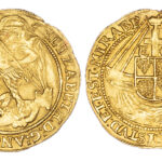 Elizabeth I (1558-1603), Angel, fifth issue, mintmark Latin cross (1580-81)