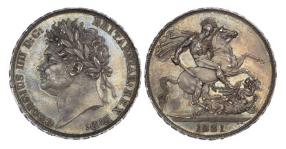 George IV (1820-30) Crown, 1821