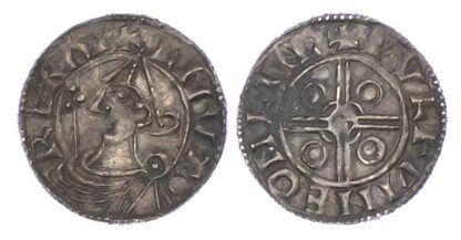 Cnut (1016-35), Pointed helmet Penny, Lincoln