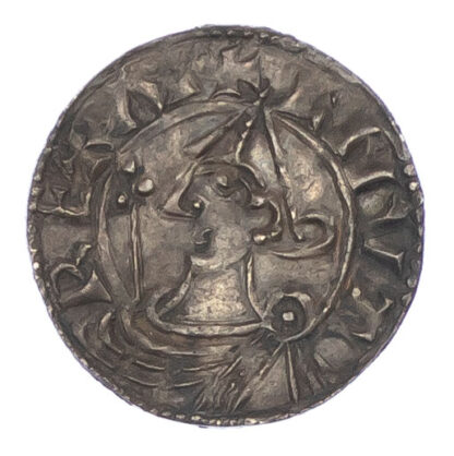 Cnut (1016-35), Pointed helmet Penny, Lincoln