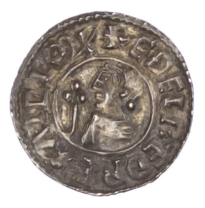Aethelred II (978-1016) Penny, London, crux type