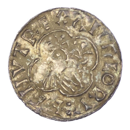 Canute (1016-35), Penny, Quatrefoil type (c.1017-23), Lincoln