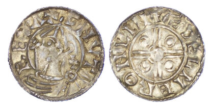 Canute (1016-35), Penny, Helmet type (c.1024-1030), Lincoln