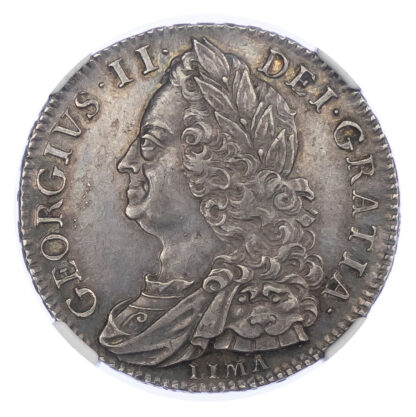 George II (1727-60) Halfcrown, 1746, Lima