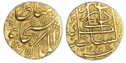 Afghanistan, Shah Shuja' al-Mulk (1839-1842), gold Mohur