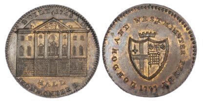 London, Prattent’s ‘London and Middlesex Series’ penny 1797