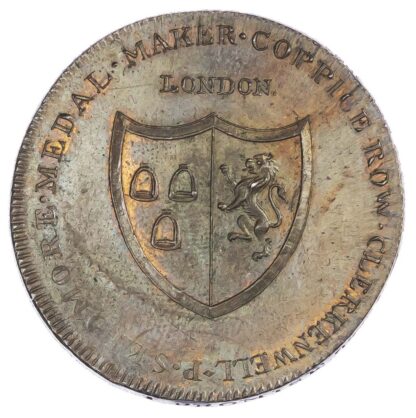 London, Westminster, Skidmore’s ‘Clerkenwell Series’ Penny