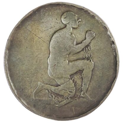 Social Series, Anti‑Slavery Society copper Penny c 1790