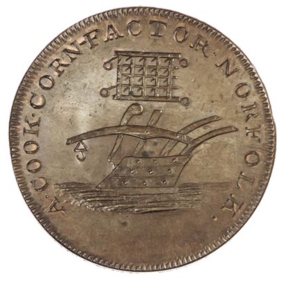 King’s Lynn, A. Cook (corn factor), Skidmore's Penny, 1798