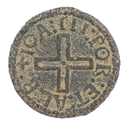 India (Portuguese), Malacca, João III (1521-1557), tin Soldo
