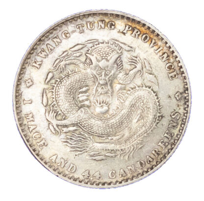 China, Kwangtung, silver 20 Cents