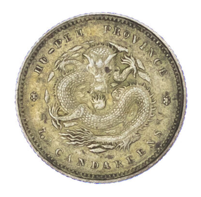 China, Hupeh, silver 10 Cents