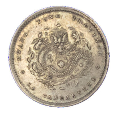 China, Kwangtung, silver 5 Cents