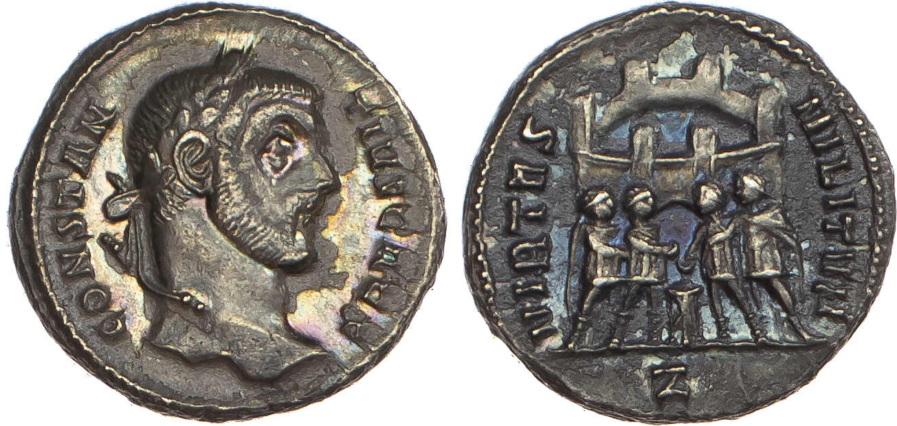Constantius I, Silver Argenteus
