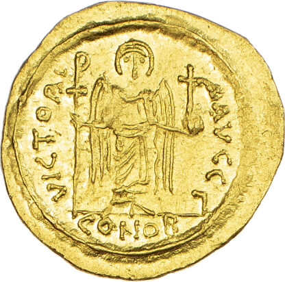 Maurice Tiberius, Gold Solidus