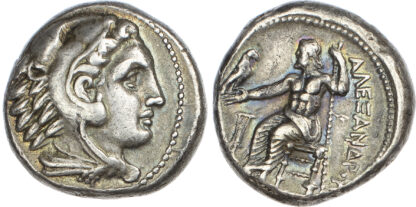 Kingdom of Macedon, Alexander the Great, Silver Tetradrachm