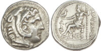 Kingdom of Macedon, Alexander the Great, Silver Tetradrachm