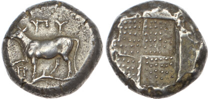 Thrace, Byzantion, Silver Tetradrachm