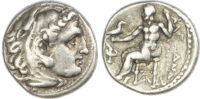 Alexander the Great, Posthumous Silver Drachm