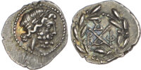 Achaia, Dyme in the Achaean League, Silver Hemidrachm