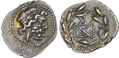 Achaia, Dyme in the Achaean League, Silver Hemidrachm