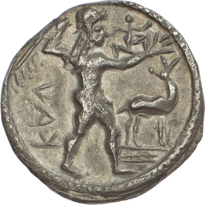 Bruttium, Caulonia, Silver Nomos