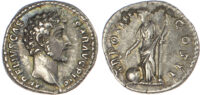 Marcus Aurelius, Silver Denarius