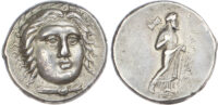 Satraps of Caria, Hidrieus, Silver Tetradrachm
