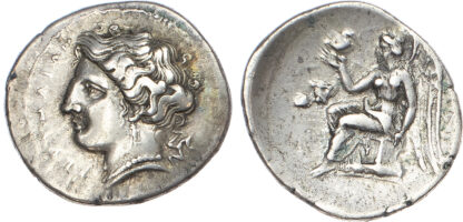Bruttium Terina, Silver Drachm