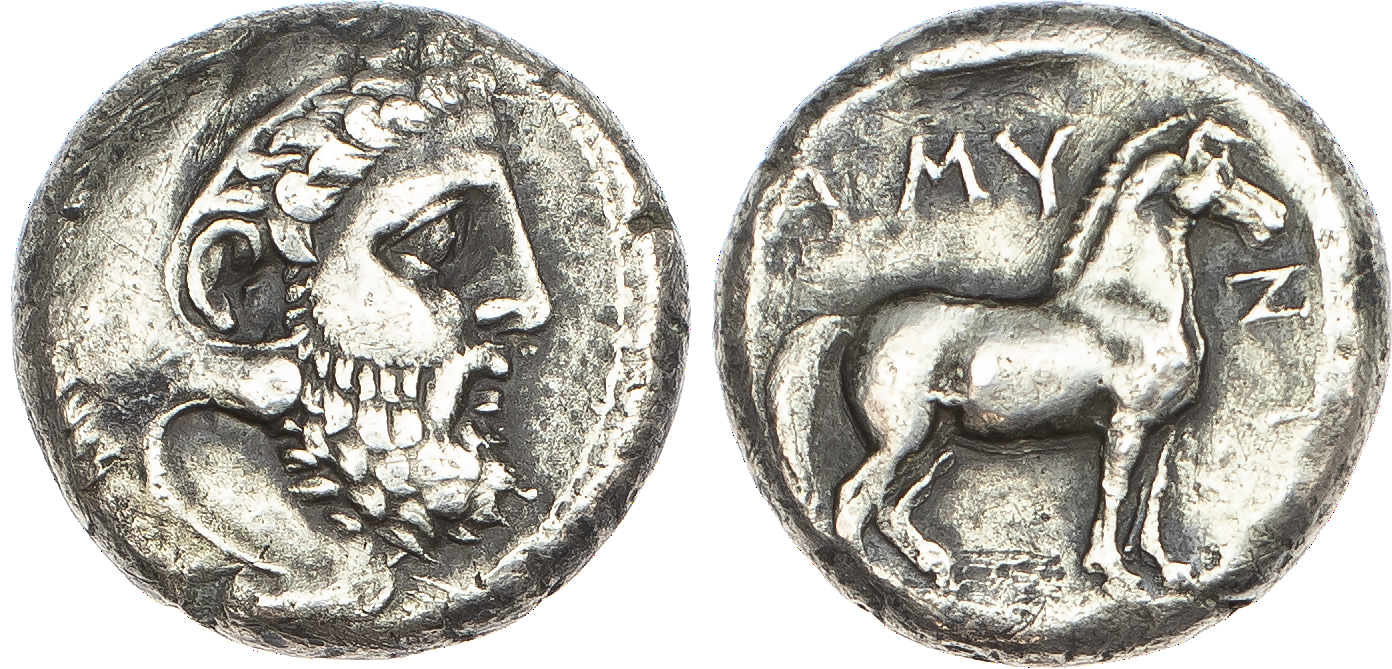 Kingdom of Macedon, Amyntas III, Silver Stater