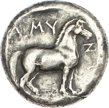 Kingdom of Macedon, Amyntas III, Silver Stater