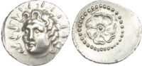 Islands off Caria, Rhodes, Silver Drachm