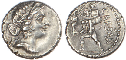 Julius Caesar, Silver Denarius